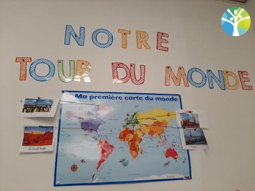 Voyage autour du monde en CE1-CE2